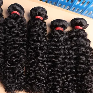 Raw Virgin Cuticle Aligned Human Hair Weave Curly Bundle Wholesale Raw Brazilian Virgin Human Hair Vedor