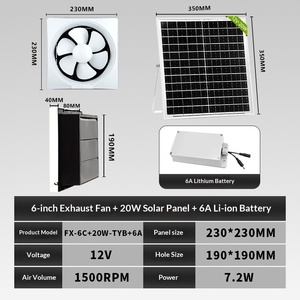 Ventilateur <span class=keywords><strong>d</strong></span>'extraction <span class=keywords><strong>solaire</strong></span> 12V <span class=keywords><strong>pour</strong></span> cuisine et <span class=keywords><strong>salle</strong></span> <span class=keywords><strong>de</strong></span> <span class=keywords><strong>bain</strong></span>, ventilation <span class=keywords><strong>d</strong></span>'<span class=keywords><strong>air</strong></span> frais, qualité industrielle, puissant, avec tuyau <span class=keywords><strong>d</strong></span>'extraction à pression négative - Product Image 3