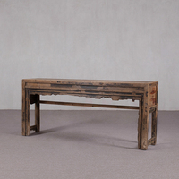 Console ancienne vieillie au design traditionnel, charme authentique pour couloirs, salles à manger et chambres