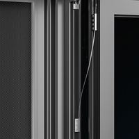 Ventanas de Estilo Europeo de Bajo Consumo Energético, Marco de Aleación de Aluminio para Casa Pasiva, Ventanas Francesas de Vidrio Chino con Doble Acristalamiento, Ventanas Fijas y Abatibles