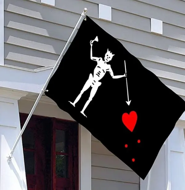 Neue Halloween-Flagge ziehen Banner Ghost Party Dekoration Brief Geburtstag Flagge ziehen