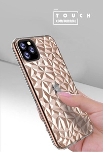 Super Lusso Diamante Del Modello TPU trasparente Posteriore Della Cassa Del Telefono per il <span class=keywords><strong>iphone</strong></span> <span class=keywords><strong>11</strong></span> 5.8 6.1 6.5 <span class=keywords><strong>pollici</strong></span> - Product Image 4