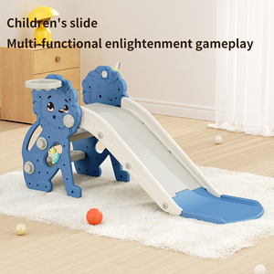 Miduoqi 2025, toboggan pour enfants de haute qualité, multicolores, pratique, petit toboggan en plastique pour l'intérieur, ensemble de toboggan pour enfants de 0 à 4 ans - Product Image 2