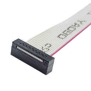 ชุดสายริบบิ้นแบนสีเทาพร้อมขั้วต่อ IDC 1.27 มม. และช่องเสียบสายเคเบิล - Product Image 5