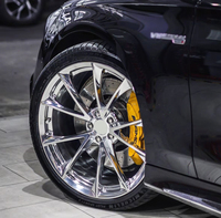Velg Roda Tempa Abu-abu Brushed P204 Gunmetal untuk Ferrari F8 Sf90 488 296 Gtb Gtc4 Lusso 458 untuk Benz Amg E63s