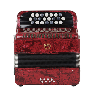 22-key <b>8</b>-<b>string</b> <b>bass</b> accordion adult hand accordion instrument for western music hall practice playing the accordion - Product Image 4