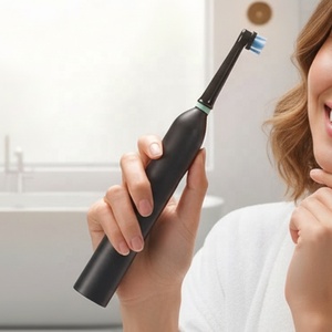 מברשת שיניים חשמלית מסתובבת 360 מעלות עם לוגו בהתאמה אישית, עמידה במים בתקן IPX7, 5 מצבי ניקוי, טעינה ב-USB, עם 2 סוגי מברשות - Product Image 4