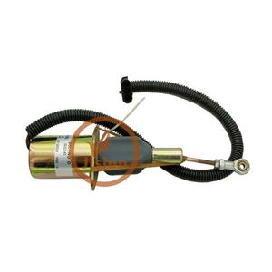 Válvula solenoide de corte de combustible para maquinaria de construcción, solenoide de parada 3932545 - Product Image 3