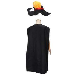 Nuovo Design Costume da Gatto di Puss in Boots con Mantello e Cappello per Bambini, Travestimento per Halloween e Anime - Product Image 4