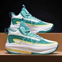 Chaussures de basket-ball d'hiver pour hommes, haute performance, légères, respirantes, à lacets, absorbant les chocs, antidérapantes, sportives professionnelles