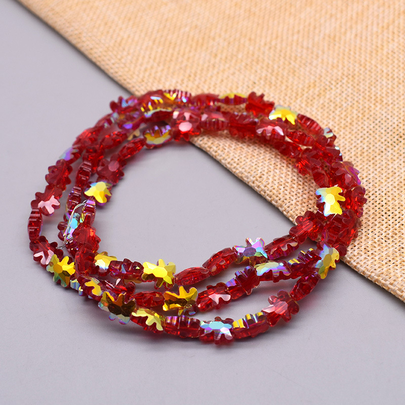 9*11MM Jewelry Making DIY Bead Charms Necklace Bracelet Material Crystal Glass Bear Beads