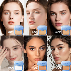 แป้งคอนซีลเลอร์กันน้ำติดทนนาน มาพร้อมกับแป้งแต่งหน้าสำหรับผู้หญิง 6 สี - Product Image 6