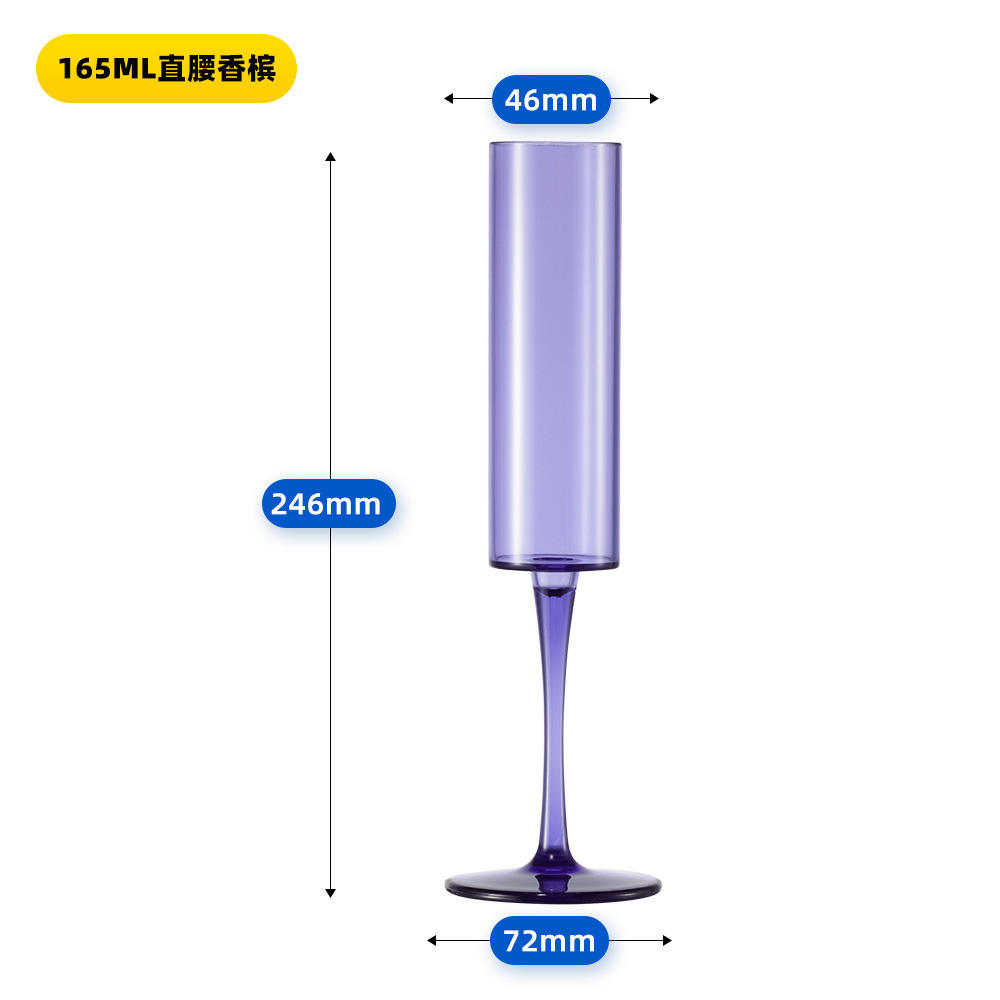 Tasse transparente incolore