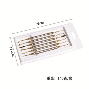 Kit de Relleno de Resina para Implantes Dentales de Acero Reutilizable Transfronterizo, Kit de Herramientas de Restauración Estética Antiadherente - Product Image 5