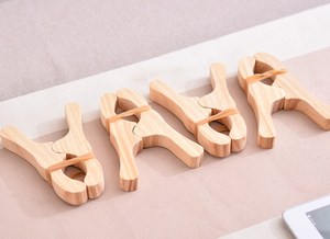Clip forti fatte a mano in <span class=keywords><strong>legno</strong></span> per giocare a coperte da costruzione <span class=keywords><strong>di</strong></span> seta - Product Image 3