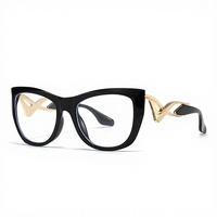 Lunettes de lecture unisexes Everglint Optical, nouvelle collection, monture complète en PC, style œil de chat, motif uni, pour visages en forme de losange, livraison rapide