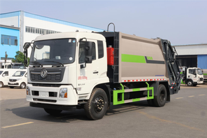 Camion Compattatore per Rifiuti Diesel 4x2 di Alta Qualità, 18m³, Nuovo, con Trasmissione Manuale, in Vendita - Product Image 2