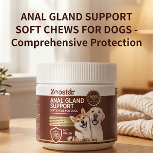Suplemen Perawatan Anjing Private Label Dog Scooting <span class=keywords><strong>Treatment</strong></span> 120 Soft Chews - Pendukung Kesehatan Kelenjar Anal & Usus - Product Image 6