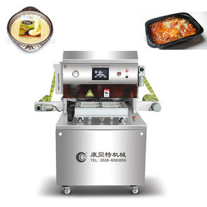 Certification CE Emballage de crevettes Emballage MAP Prix d'usine Machine de scellage de plateaux Machine d'emballage de viande - Product Image 2