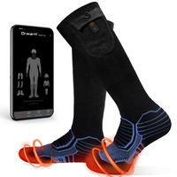Calcetines Térmicos Inteligentes con Control por Aplicación, Calentadores de Pies con Calefacción de 360 Grados, Calcetines Eléctricos Calefactados, Precio de Fábrica