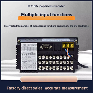 Registrador Sem Papel RT2100E com LCD para Monitoramento de Temperatura, Pressão, Umidade e Nível de Líquido, Display de Curva de Dados de Grau Industrial - Product Image 4