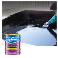 Revêtement imperméable en polyuréthane huileux à un composant pour murs et peinture d'étanchéité humide extérieure et autres matériaux
