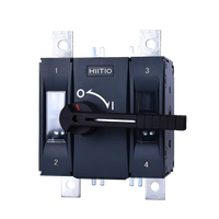 Interruptor aislador PV DC1000V 1500V listado por UL 400A 2P interruptor seccionador de sistema de energía fotovoltaica para sistema Solar