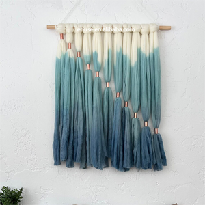 INS Precio de fábrica Mejor venta DIY macramé colgante de pared grande extra largo macramé colgante de pared tapiz de macramé de gran tamaño - Product Image 4