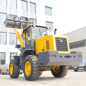 Articulated Loader Factory Direct Supply Weichai Engine Rocky Bucket Heavy Equipment Machine Wheel Loader For Construction