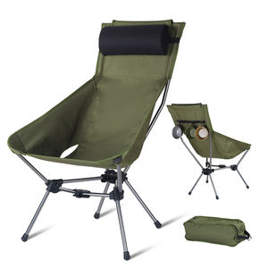 مصنع في الهواء الطلق مريحة الألومنيوم خفيفة الوزن الثقيلة للطي التخييم الكراسي المحمولة للبالغين - Product Image 1