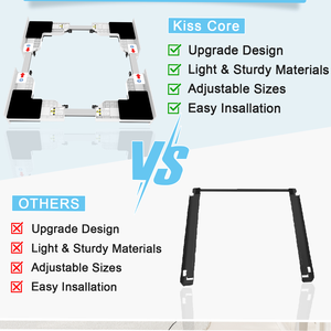 Kit de Apilamiento para Lavadora de Alta Calidad, Base de Soporte para Lavadora, Marco de Conexión para Lavadoras y Secadoras - Product Image 2