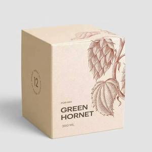 Boîte d'emballage cosmétique en papier personnalisée de luxe de haute qualité, prix de gros d'usine avec gaufrage, laminage mat et revêtement UV - Product Image 1