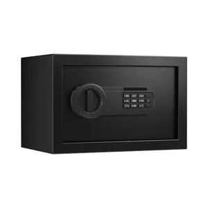 Cofre eletrônico comercial direto da fábrica personalizável com teclado digital para Home Office Hotel Safe Deposit Box 8.5L