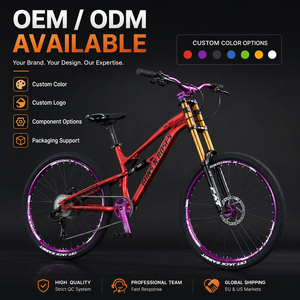 Bicicleta de Montaña de Aluminio de 27.5 Pulgadas con Suspensión Completa, 10 Velocidades, Soft Tail, Downhill, MTB, Frenos de Disco Hidráulicos ZL-AL-02M - Product Image 6