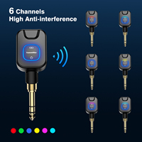 Nouveaux accessoires pour guitare Bee, système de guitare sans fil, émetteur-récepteur de guitare sans fil 5,8 GHz avec boîte de charge 2000 mAh