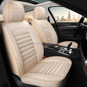 Housses de siège <span class=keywords><strong>auto</strong></span> en cuir PU, ensemble complet simple avec coussins, multicolores, vente en gros, universelles 9D pour voiture - Product Image 1