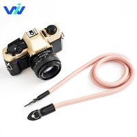 Sangle d'appareil photo DSLR en polyester durable pour l'aventure en extérieur, avec boucle à anneau en acier 304, en paracorde antidérapante, pour le cou/épaule, idéale pour la montagne