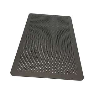 Bandeja de panadería de hoja perforada de malla de <span class=keywords><strong>precio</strong></span> de fábrica personalizado de aluminio de tamaño completo - Product Image 3