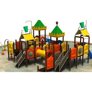Patio de juegos al aire libre para niños y adultos, centro de juegos de lujo, equipo de patio al aire libre