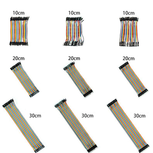 Câble DuPont 40 broches couleur mâle-mâle et femelle-femelle pour carte mère, DIY, 10CM, 20CM, 30CM - Product Image 5