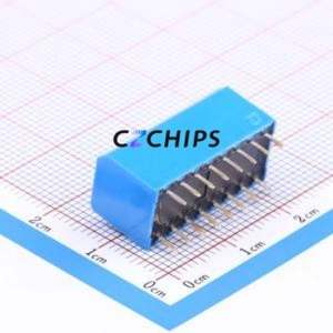 NDPL-08BV DIP Switch Switch ( Type: Piano Key )( Circuit Structure: Single Pole Single Throw )( Number of Switch Sections: 8 ) - Product Image 2