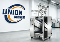 Machine d'emballage de poudre de Trichoderma Harzianum à faible contamination avec film hydrosoluble pour petites pochettes et scellage arrière