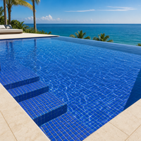 Fournisseur de premier plan - Carrelage en mosaïque céramique résistant au gel 302,5x302,5 mm pour sols extérieurs de piscines, spas et zones humides