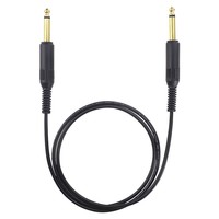Vergoldetes 6,35 männliches Gitarren-Rausch unterdrückung kabel Mikrofon leitungs tastatur Audio Line Mono-Lautsprecher-Verlängerung kabel