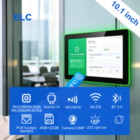 Tablet Android 14 de 10.1 Pulgadas con NFC, Rockchip, PoE, WiFi6, Táctil de 10 Puntos, Montaje en Pared, Nueva para Uso Comercial