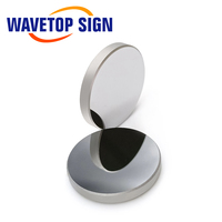 WaveTopSign CO2 Laser MO Miroir Réfléchissant Dia.20 25 30 38.1mm Épaisseur 3/5mm pour Machine de Découpe et de Gravure Laser Co2