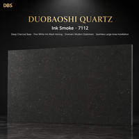 Cypress Smoke Engineered Quarzplatte 3200x1600mm |   CE SGS Zertifiziert |   Hotel- und Gewerbe-Arbeitsplattenprojekt