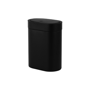 Cestino per Rifiuti da Bagno 4L con Coperchio a Pressione, Piccolo Contenitore in Ferro per Camera da Letto, Ufficio, Vanità - Product Image 2