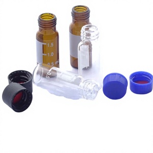 Vial de Muestra Reutilizable de 1.5mL |   Material de vidrio |   Tapa de rosca/fondo redondo |   Uso en Laboratorios/Farmacéutico |   Suministros de Laboratorio XZ |   IP55 |   Hecho a mano - Product Image 2