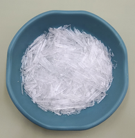 Cristaux de menthol naturels et synthétiques de saveur de menthe de qualité alimentaire en gros d'usine
